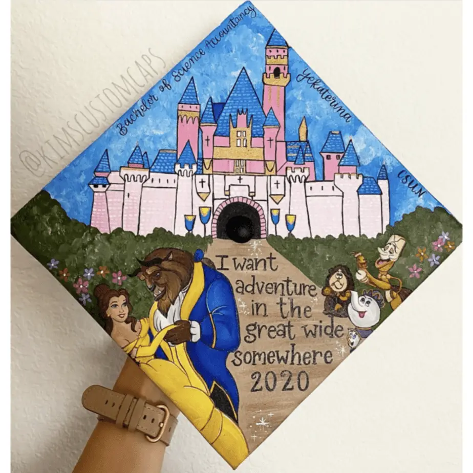 Disney graduation cap ideas