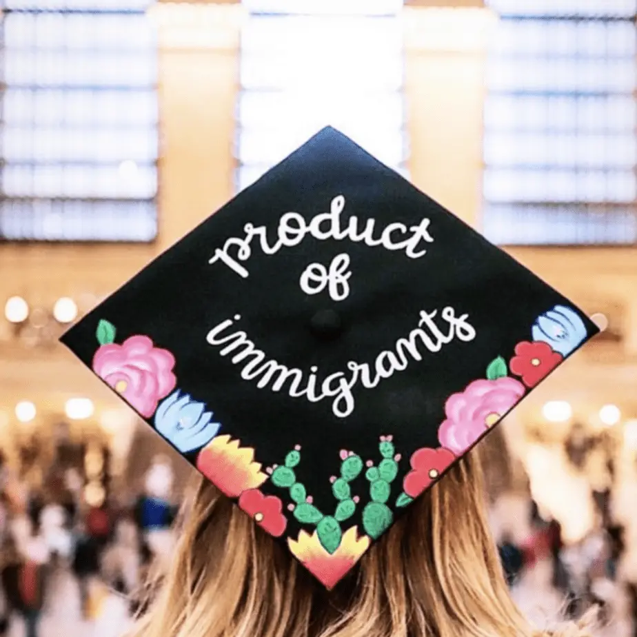 graduation cap ideas mexican