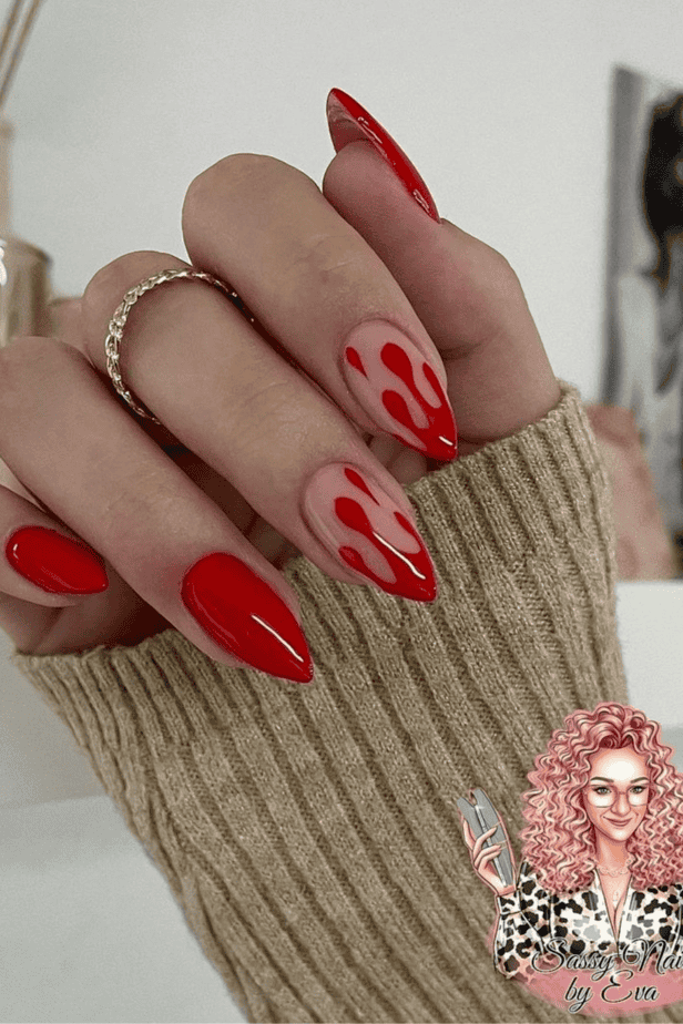 Slay in Red: 29 Stunning Red Nail Designs You Need To Try ASAP ...